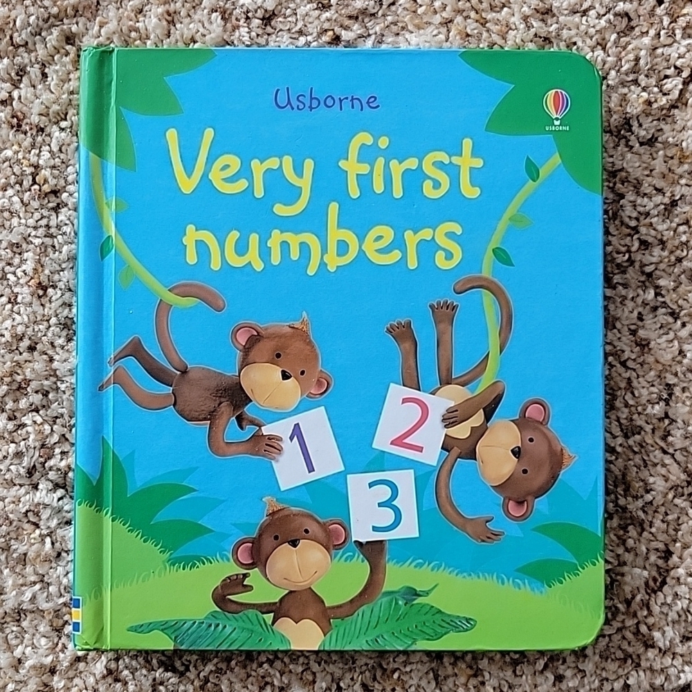 Usborne Very first numbers book